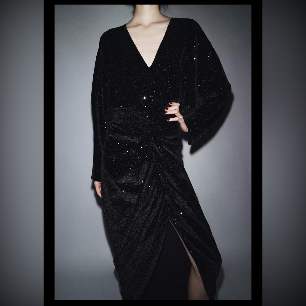 Zara ZW Collection Sequin Dress